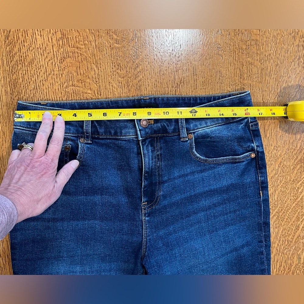 Talbots Everyday Relaxed Jean High Rise Stretch - Picture 6 of 10